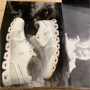 Women’s ON Cloud Terry White Almond